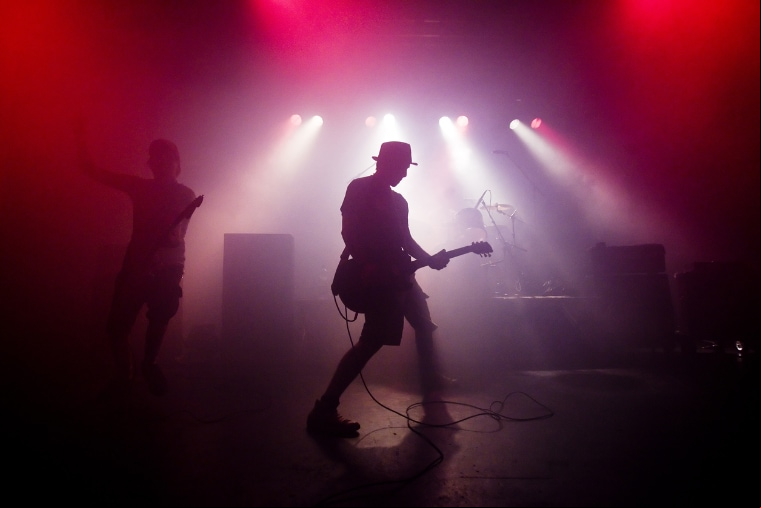 Artist Performing on Stage
